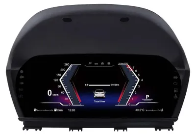 Produktbild von Digitales Dashboard-Tachometer, 10-Zoll-Display, Linux-Betriebssystem, Unterstützung