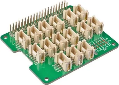 Obrázok produktu pre 103030275 – Grove Base HAT s 13 konektormi pre moduly Grove