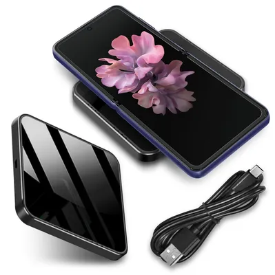 Produktbild von für Qi Wireless 15W Ladegerät für Samsung Galaxy Z Flip Fold 7 / FE 6 Ladegerät