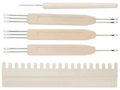 Transferwerkzeug-Set für Strickmaschinen, 4,5 mm, Metall/Kunststoff