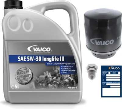 Produktbild von VAICO Inspektionspaket Filterset für VW Golf V Schrägheck (1K1) GOLF VI (5K1) Polo Schrägheck (6R1, 6C1) TOURAN (1T1, 1T2) Passat Variant (3C5) TIGUAN