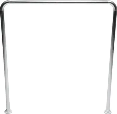 Produktbild von Spirella 7610583284891, Gerade Duschvorhangstange, Aluminium, Aluminium