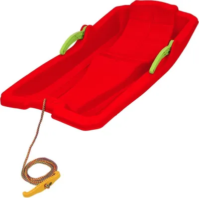 Produktbild von Bob KAROL aus robustem Kunststoff, rot, mit Hebelbremsen, 30 kg Tragkraft