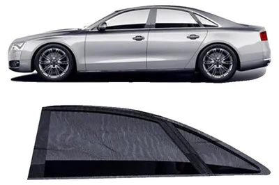 Immagine prodotto di Protezione solare per auto, misura universale, facile da installare, set da 2 pezzi per i finestrini posteriori