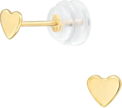 Produktbild von Ohrringe Ohrstecker 585 Gelbgold 14kt mit Herz 3,5mm
