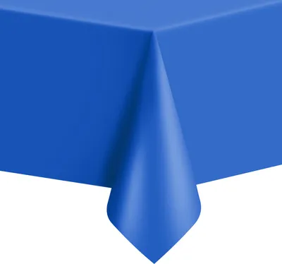 Zdjęcie produktu dla Niebieski foliowy obrus 274 x 137 cm