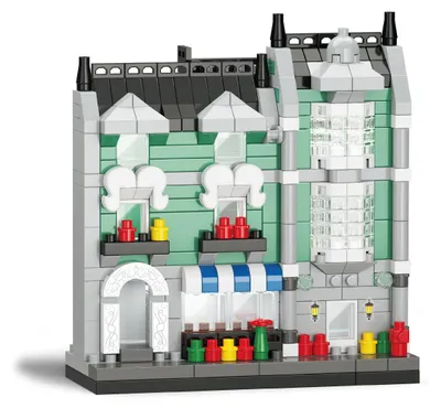 Zdjęcie produktu dla Koco Zestaw konstrukcyjny Sklep spożywczy 329 elementów 8x3x9 cm