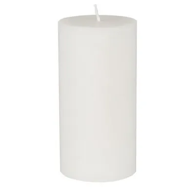 Produktbild von Stumpenkerze Ø 70 mm · 150 mm weiss aus 100% Stearin, durchgefärbt