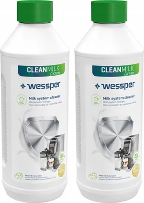 Produktbild von 2X Wessper Clean Milk Green Natürlicher Milchkreislaufreiniger 0,5L