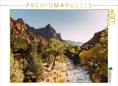 Produktbild von CALVENDO Puzzle Zion National Park | 1000 Teile Lege-Größe 64x48cm Foto-Puzzle für glückliche Stunden