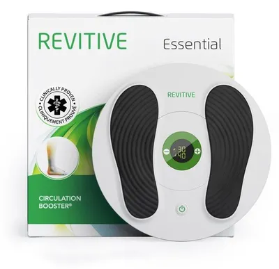 Zdjęcie produktu dla Urządzenie REVITIVE Essential do stymulacji krążenia, stymulacja mięśni nóg, prosta obsługa, kompaktowa konstrukcja