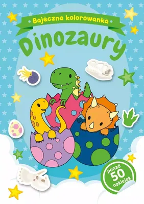 Obrázek produktu pro Bajeczna kolorowanka. Dinozaury