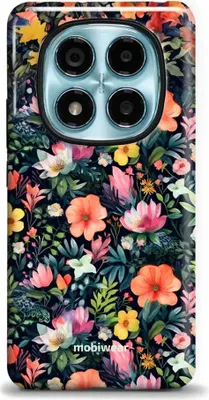 Immagine prodotto di Custodia per cellulare per Xiaomi Redmi Note 14 Pro 4G, Mobiwear Elite Pro, colorato-fiorito