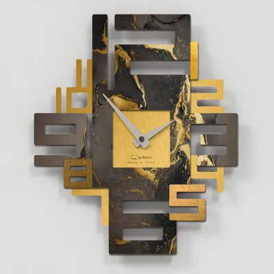 Zdjęcie produktu dla Giallobus - Axia - Premium 51x60 - Drewno MDF - - 13 - Black&gold