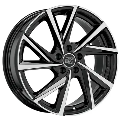 Produktbild von Alufelge Msw Msw 80-5 6,5X18 5X114,3 Et 38 Gloss Black Full Polished