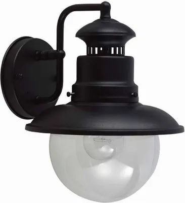 Produktbild von Elstead Shipston Außen-Wandleuchte E27 Schwarz IP44