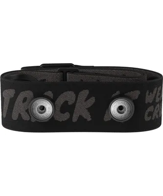 Image de Polar Pro Strap, cardiofréquencemètre, silicone, textile, noir, gris, fermeture par boucle, 93 cm, 65 cm