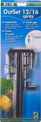 Produktbild von JBL OutSet spray - Wasserrücklauf-Set mit 2-teiligem Düsenstrahlrohr - 12/16