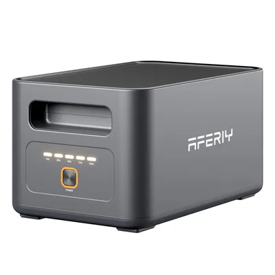 Produktbild von AFERIY P180 Pro Erweiterungsbatterie 1024Wh LiFePO4 für P180 Pro Powerstation, Erweiterbar bis 5120Wh