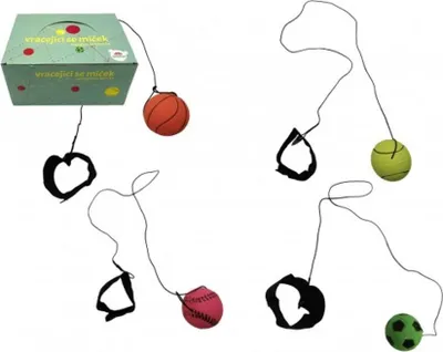 Image de TEDDIES Boule de retour 1pc (Mix)
