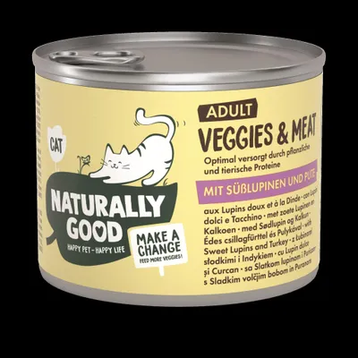 Produktbild von Naturally Good Adult Truthahn 6x200g