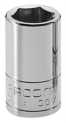 Imagen del producto de Llave de vaso Facom de 1/4", hexagonal, 11 mm