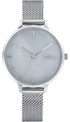 Image de s.Oliver Montre femme Montre en acier inoxydable argenté 2033510
