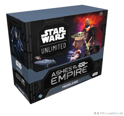 Produktbild von Star Wars Unlimited - Ashes Of The Empire Prerelease Box (Englisch)