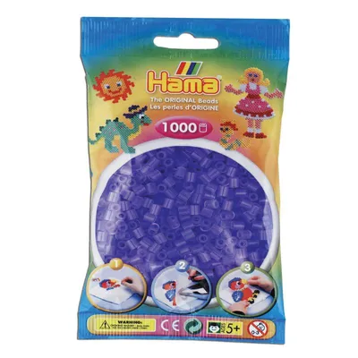 Image de HAMA Perles Transaprent Lilas 1.000S