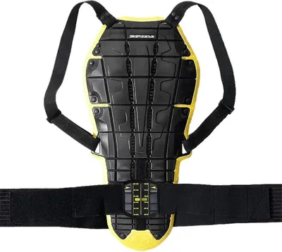 Produktbild von Spidi Warrior Evo Rückenprotektor Gelb,Schwarz Gelb,Schwarz One Size