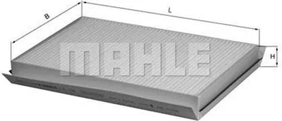 Produktbild von MAHLE Innenraumfilter LA 79 Pollenfilter für VOLVO V70 II (285)