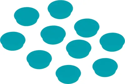 Immagine prodotto di FRANKEN Haftmagnet MagFun, Durchmesser: 32 mm, hellblau