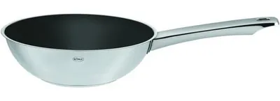 Productafbeelding van 28cm Wokpan met Antiaanbaklaag - Geschikt voor Alle Kookplaten