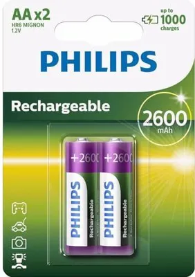 Produktbild von Rechargeables R6B2A260/10 Akku, wiederaufladbar, Nickel-Metallhydrid (NiMH), 1,2