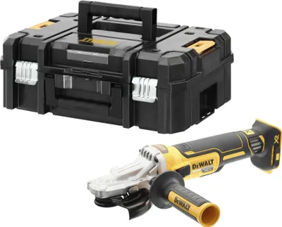 Produktbild von DeWalt Akku-Flachkopf-Winkelschleifer DCG405FNT, 18Volt ,schwarz/gelb, ohne Akku und Ladegerät