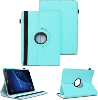 Produktbild von Tablet Hülle für Samsung Galaxy Tab A6 10.1 2016 360° Drehbar Case Cover SchutzFarben:Türkis