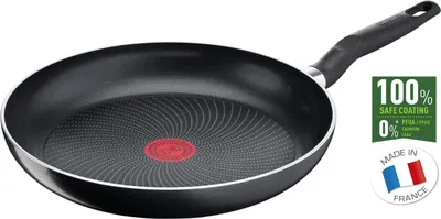Zdjęcie produktu dla Tefal Start'easy C26704, Okrągły, Patelnia uniwersalna, Czarny, Tytan, Aluminium, Thermo-Spot