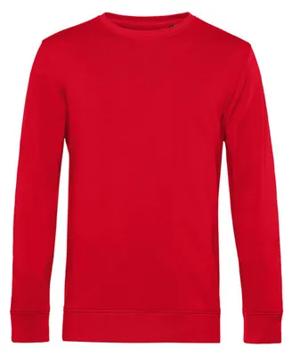 Produktbild von B&C - "Organic" Sweatshirt für Herren FK149 (M) (Rot)
