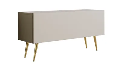 Produktbild von TV-SCHRANK : Kaschmir, Goldene Beine, 100 x 52 x 32 cm