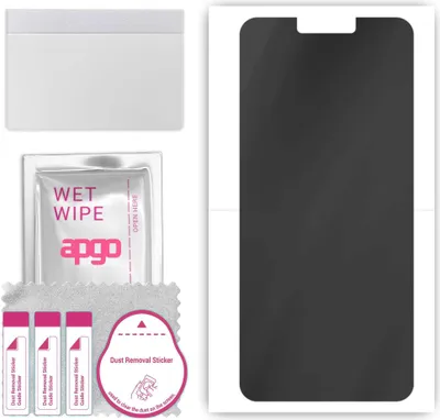 Produktbild von apgo Hydrogel Blickschutzfolie, Matt, kompatibel mit LG G8 ThinQ, Privacy Displayschutzfolie, Schutzfolie mit Positionierhilfe, Anti-Spy, kratzfest, einfache Montage
