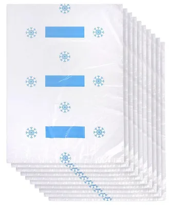 Image de Orion | Sacs de congélation 40 pcs transparents 40 cm - flocons de neige