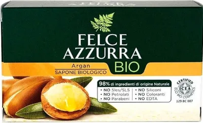Produktbild von SEIFENWÜRFEL ÖKO ARGANÖL 125 g - FELCE AZZURRA