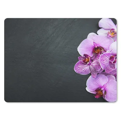 Produktbild von MuchoWow® Mauspad Mousepad Orchidee - Blumen - Rosa - Flora 23x19 cm - Mousepads - Maus Mat - Pad - Mausunterlage - Schreibtischunterlage - Mauspad