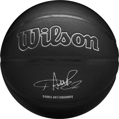 Produktbild von Wilson NBA Player Evergreen Bskt Giannis WZ4026701XB, Basketballbälle, Unisex, Schwarz, Größe: 7