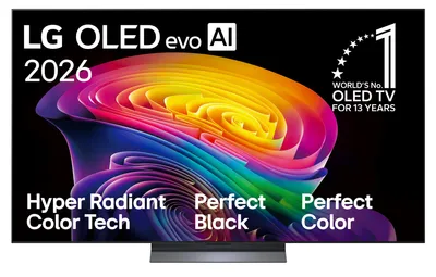Produktbild von LG OLED42C68LA, 106,7 cm (42"), 3840 x 2160 Pixel, OLED, Smart-TV, WLAN, Schwarz