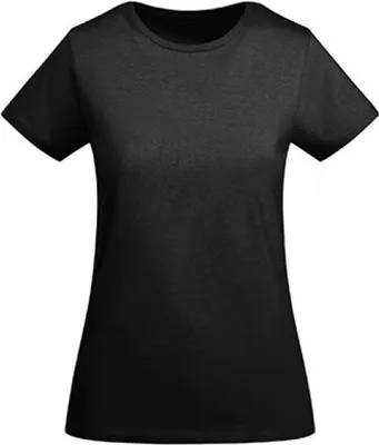 Produktbild von Roly Eco CA6699 | Damen T-Shirt Breda - Farbe: Black 02 - Größe: L