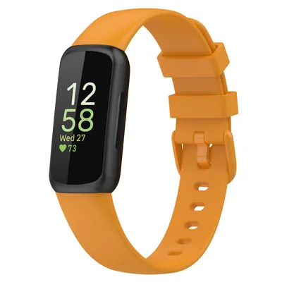 Produktbild von Strap-it Fitbit Inspire 3 Armband Silikon (Orange)