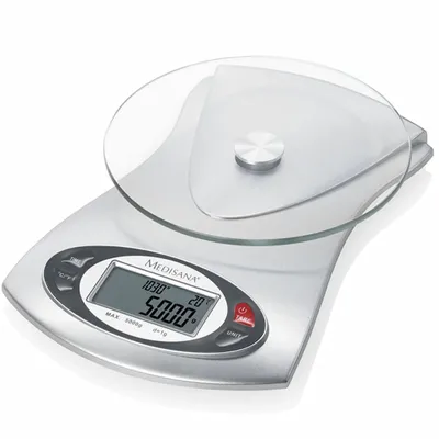 Produktbild von Medisana digitale Küchenwaage KS 220 Glas 5 kg 40467