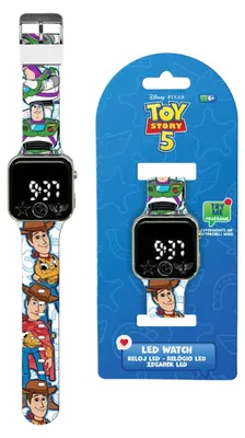 Produktbild von Disney Pixar Toy Story 5 LED-Armbanduhr