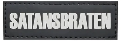 Produktbild von Nobby Klettsticker 2er Set "Satansbraten"